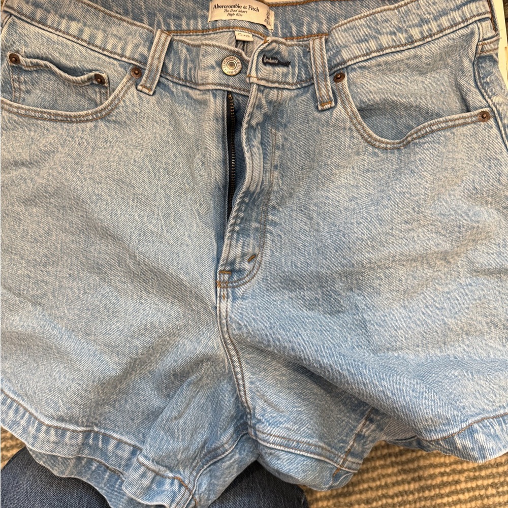 Abercrombie & Fitch Light Blue High Rise Women Jeans